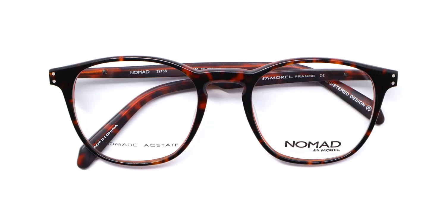 Morel Nomad 3216s tt032 Eyeglasses Brown Scale 49mm Unisex 2