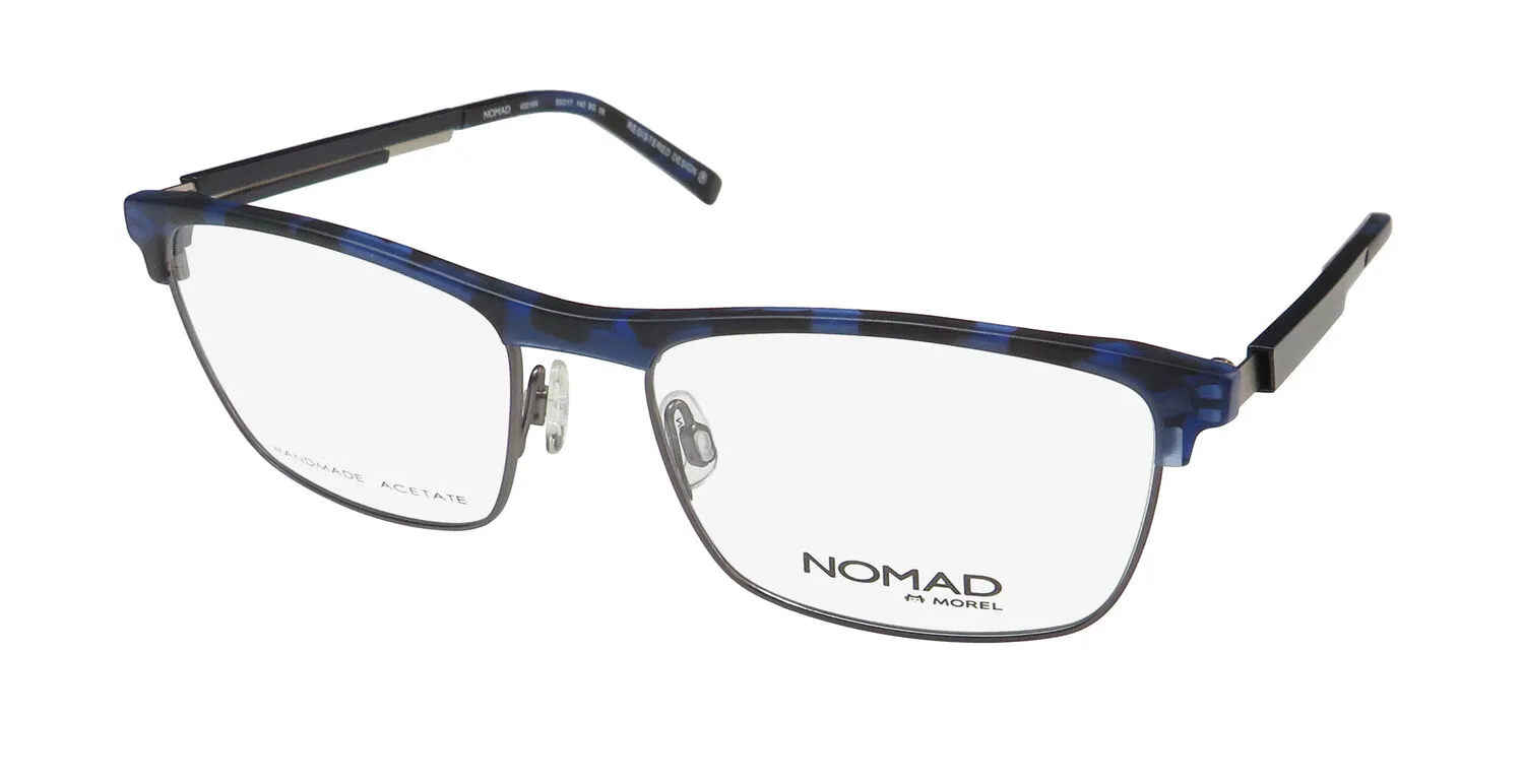 Morel Nomad 40014n bg06 Eyeglasses Blue 55mm