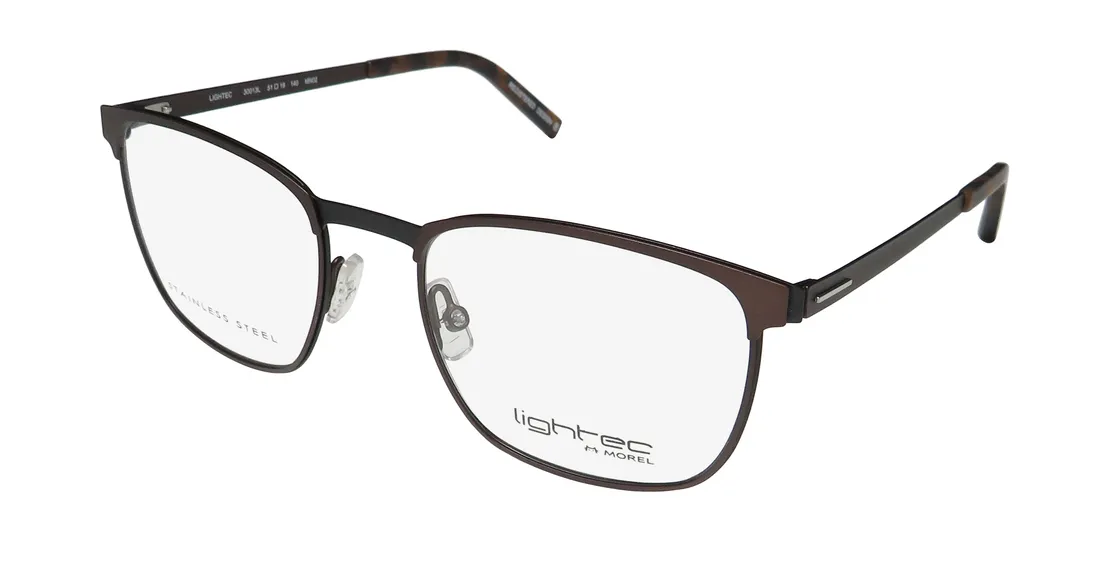Morel Lightec 30013l mn02 Eyeglasses Brown 51mm