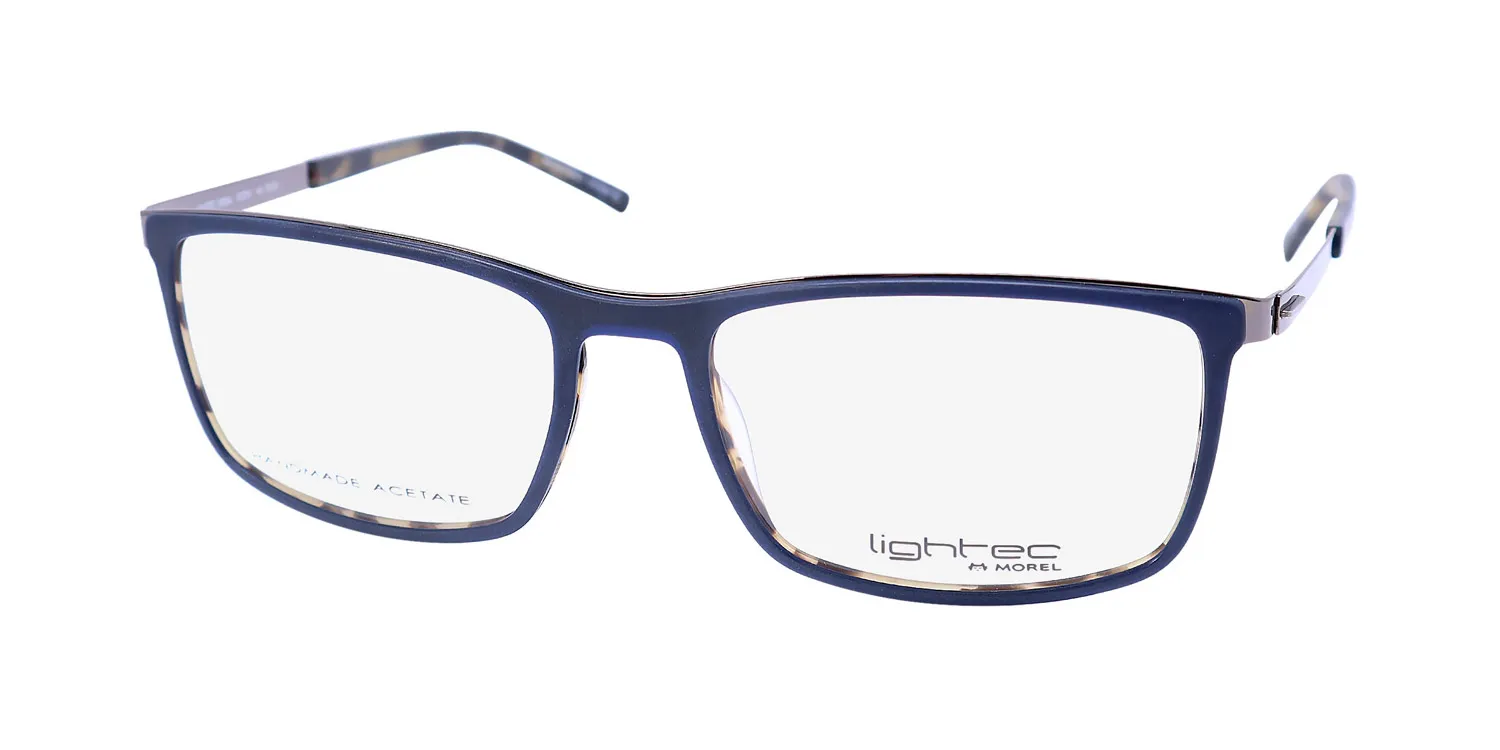Morel Lightec 30024l bg04 Eyeglasses Navy 57mm