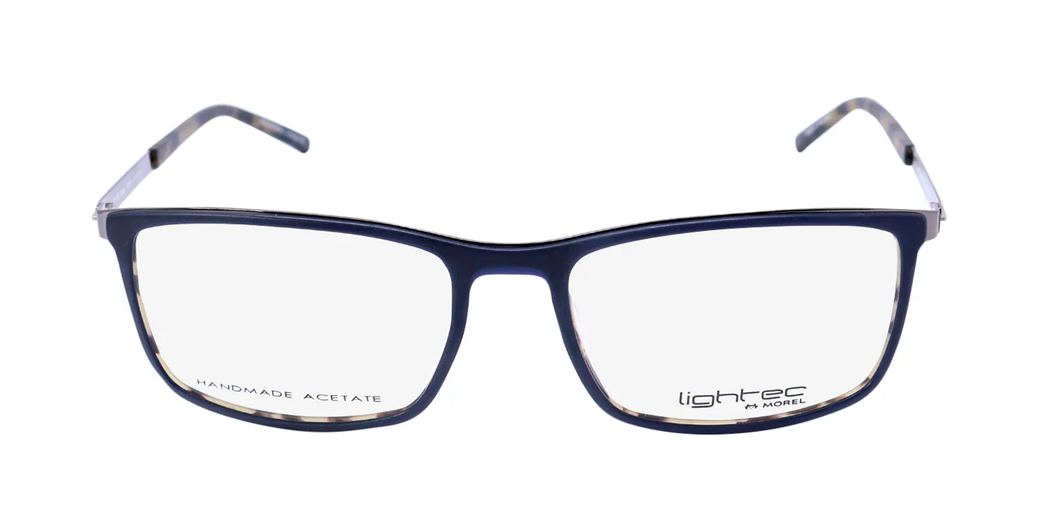 Morel Lightec 30024l bg04 Eyeglasses Navy 57mm 3