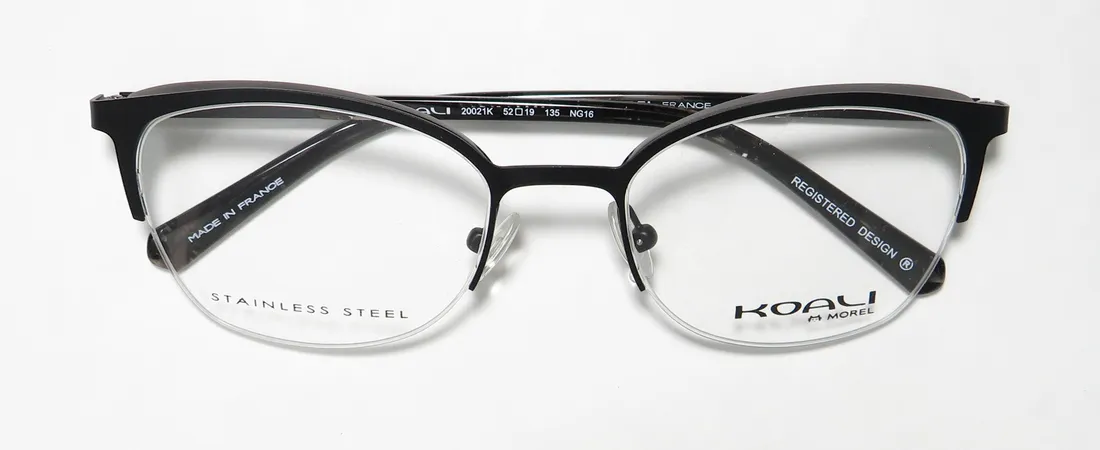 KOALI 20021k ng16 Eyeglasses Black 52mm 2