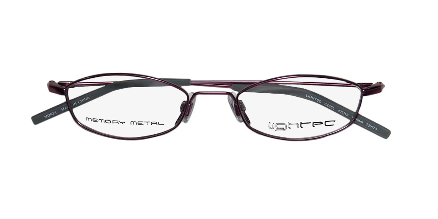 Lightec 6238l ts673 Eyeglasses Purple 47mm Unisex 2