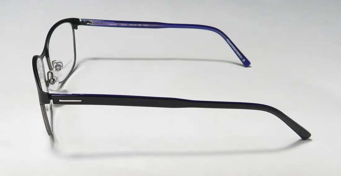 Lightec 30047l ng10 Eyeglasses Black 55mm 4