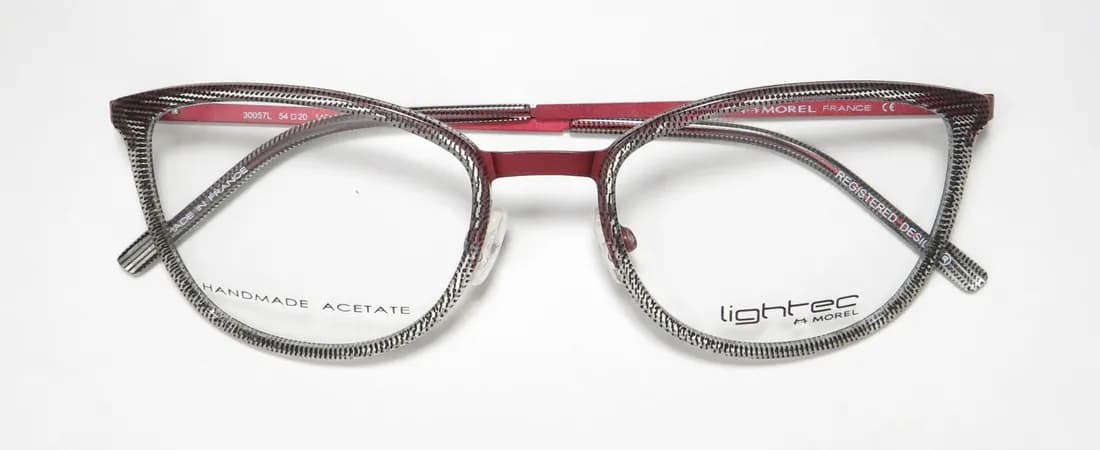 Lightec 30057l nr10 Eyeglasses Black 54mm 2