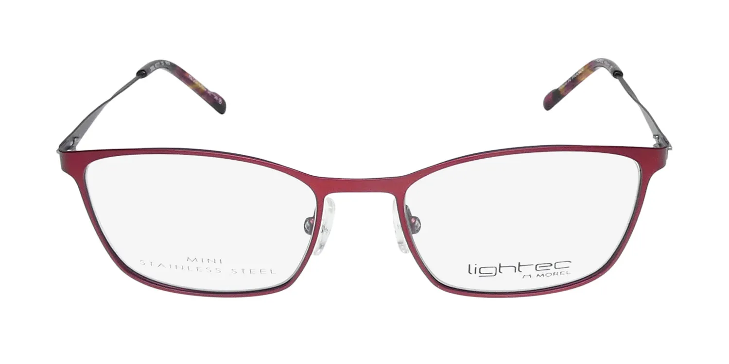Morel Lightec 30060l rp08 Eyeglasses Red Dark 49mm 3