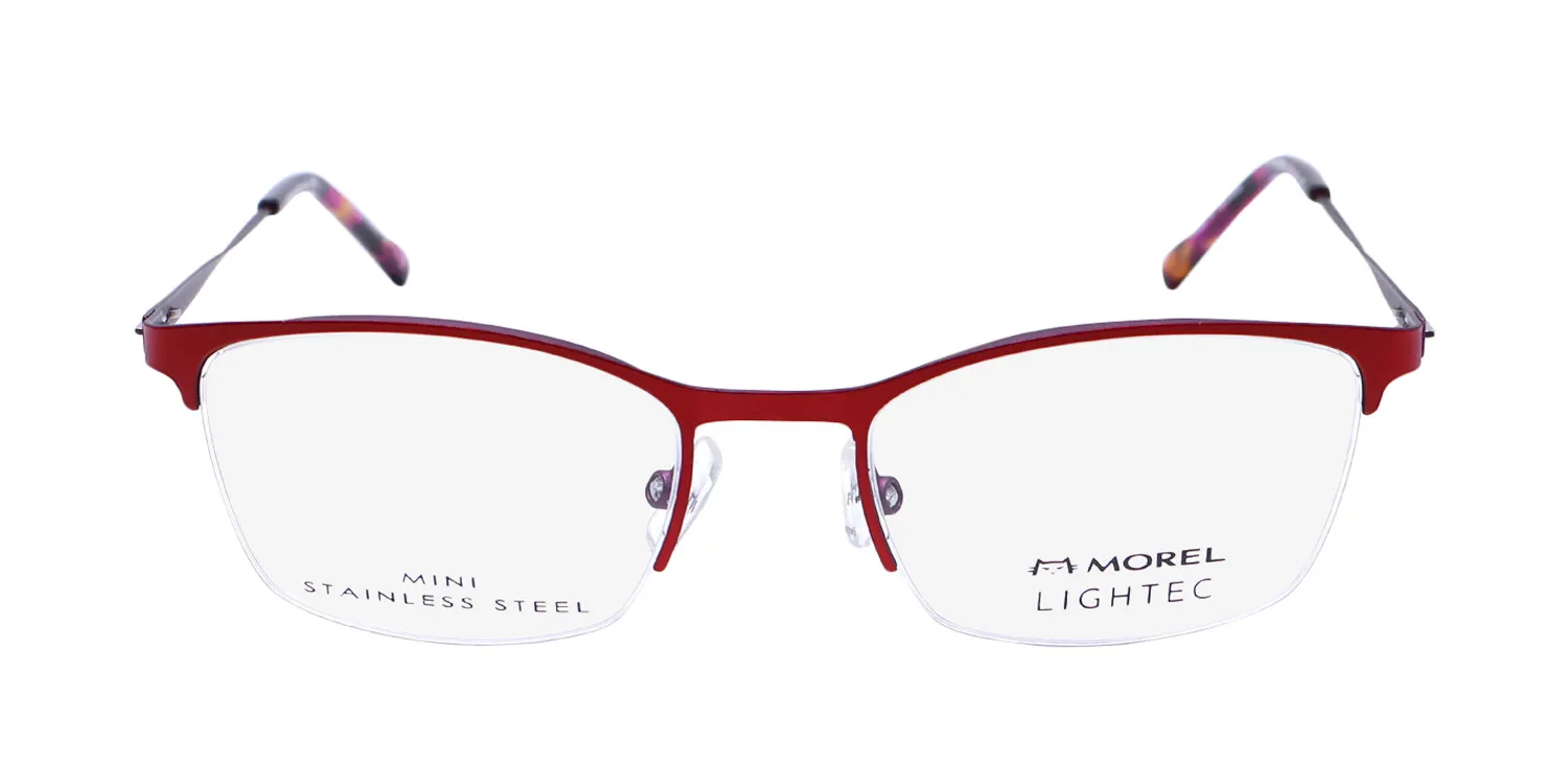 Morel Lightec 30061l rp11 Eyeglasses Red 49mm 3