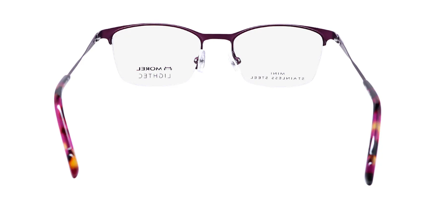Morel Lightec 30061l rp11 Eyeglasses Red 49mm 5