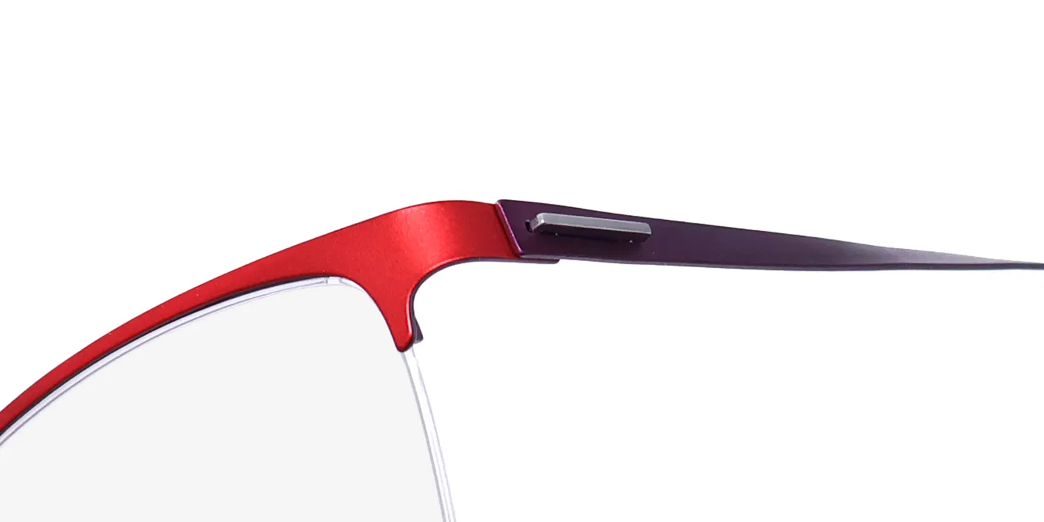 Morel Lightec 30061l rp11 Eyeglasses Red 49mm 6