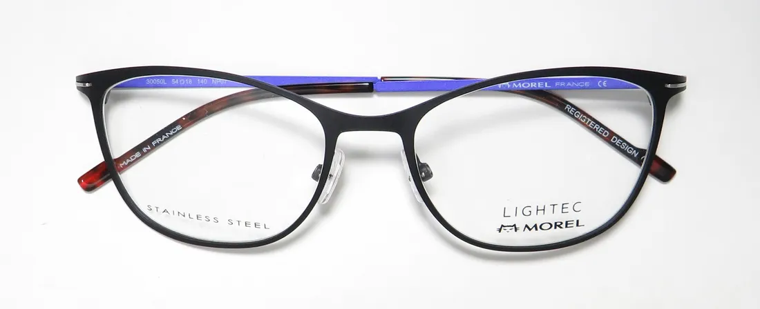 Morel Lightec 30050l np07 Eyeglasses Black 54mm Women 2