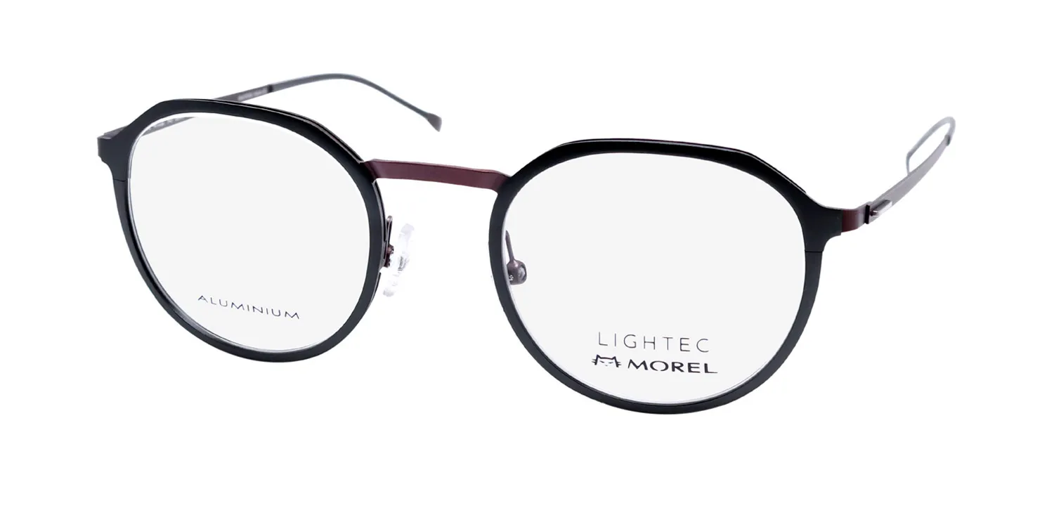 Morel Lightec 30066l gm03 Eyeglasses Black 48mm