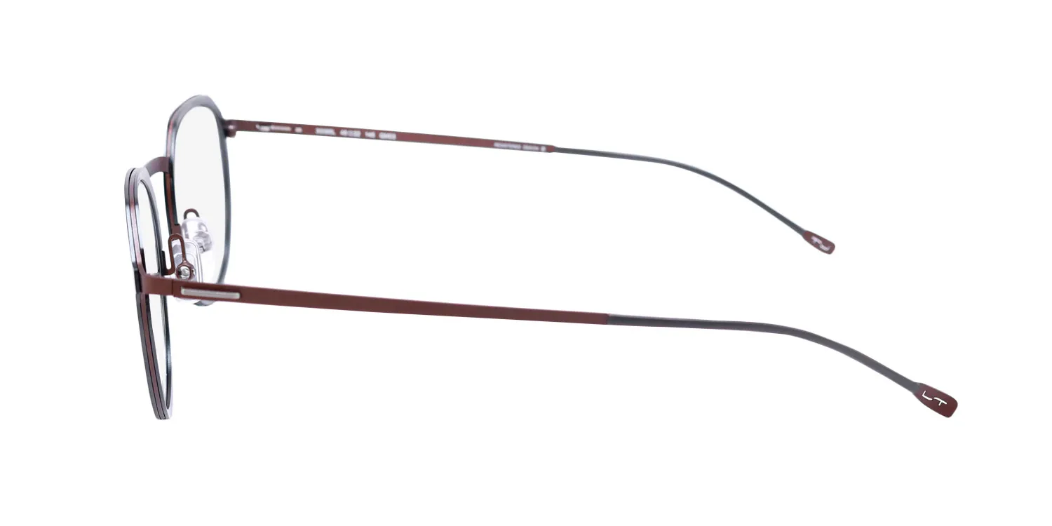 Morel Lightec 30066l gm03 Eyeglasses Black 48mm 4