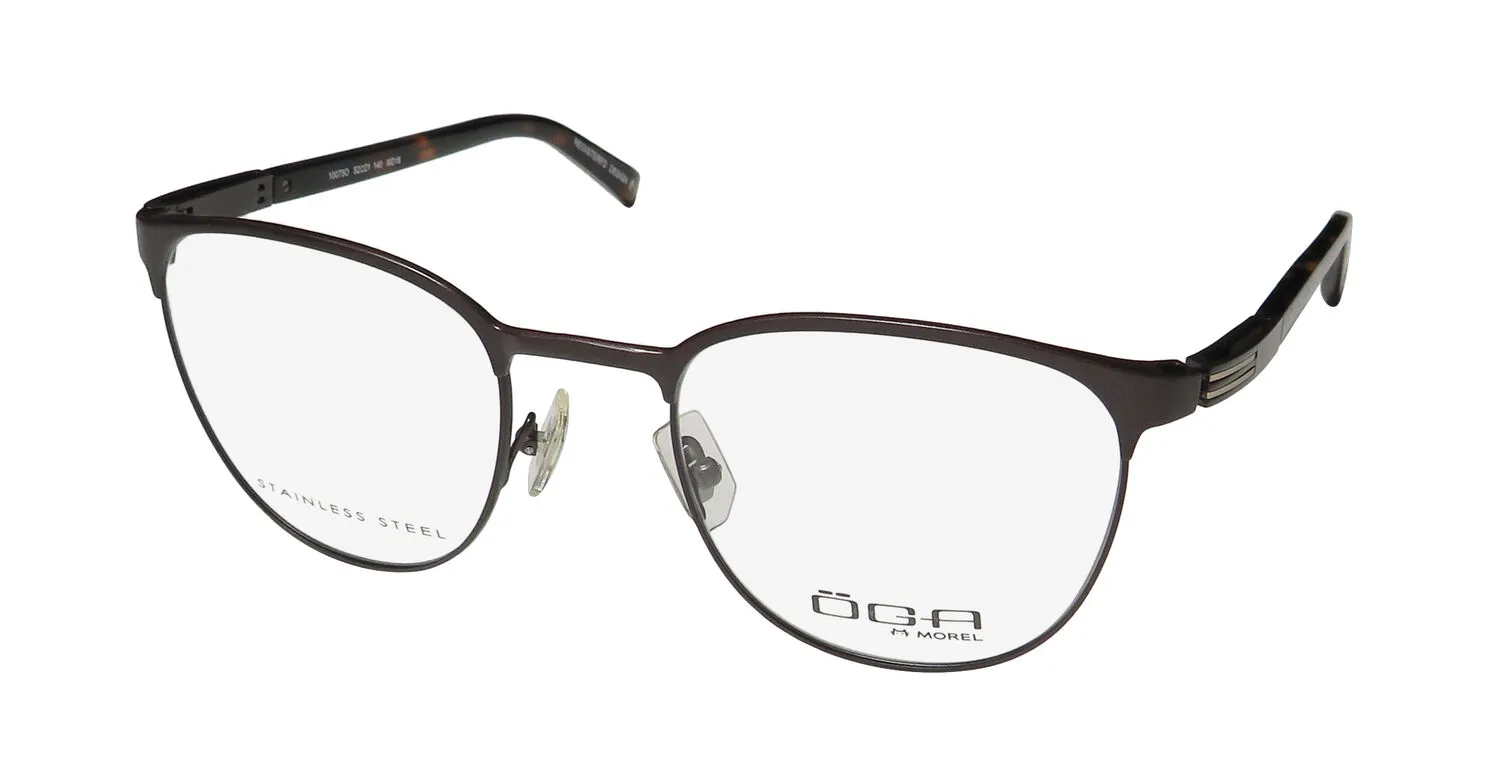OGA 10075o md18 Eyeglasses Brown 52mm