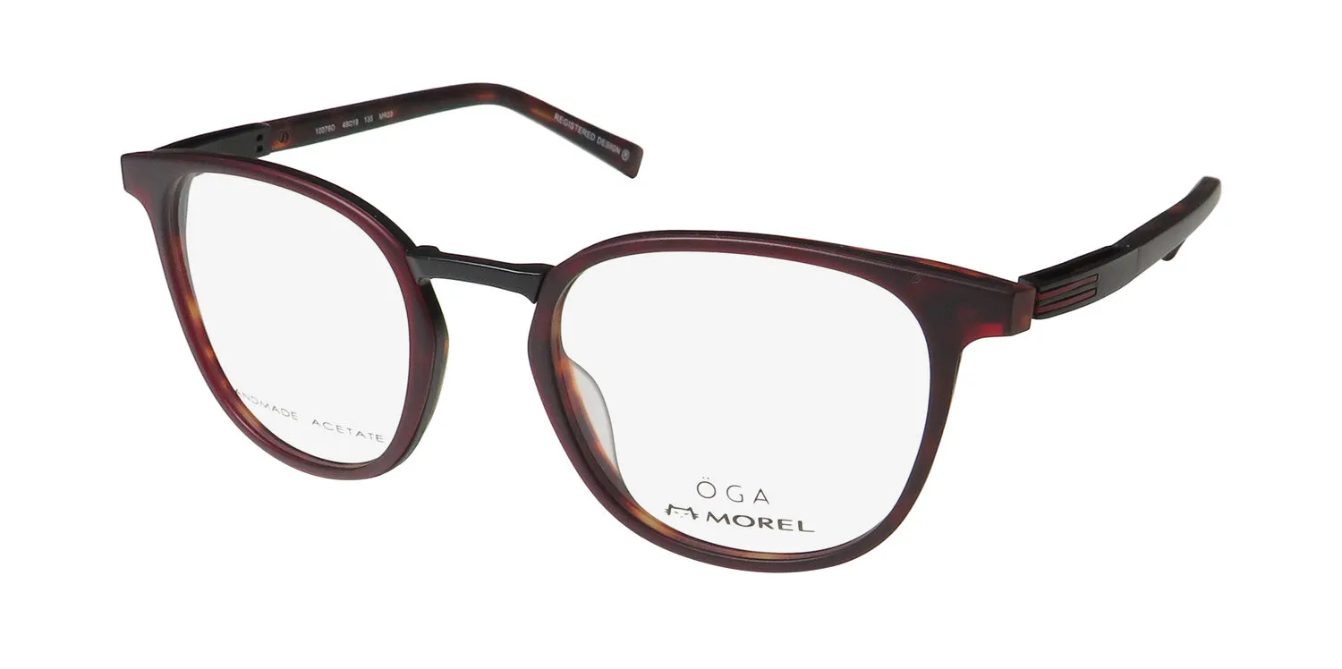 OGA 10076o mr23 Eyeglasses Matte Brown 49mm