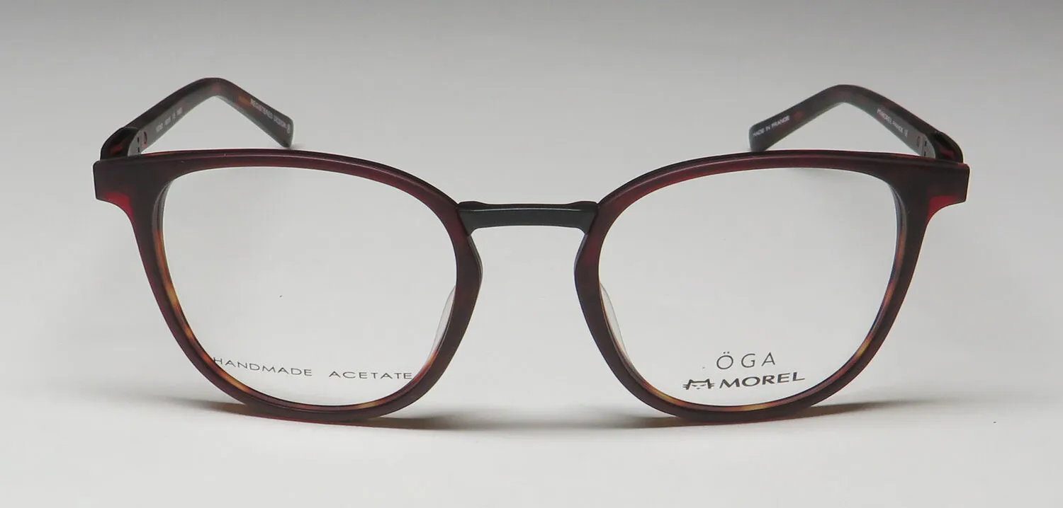 OGA 10076o mr23 Eyeglasses Matte Brown 49mm 3