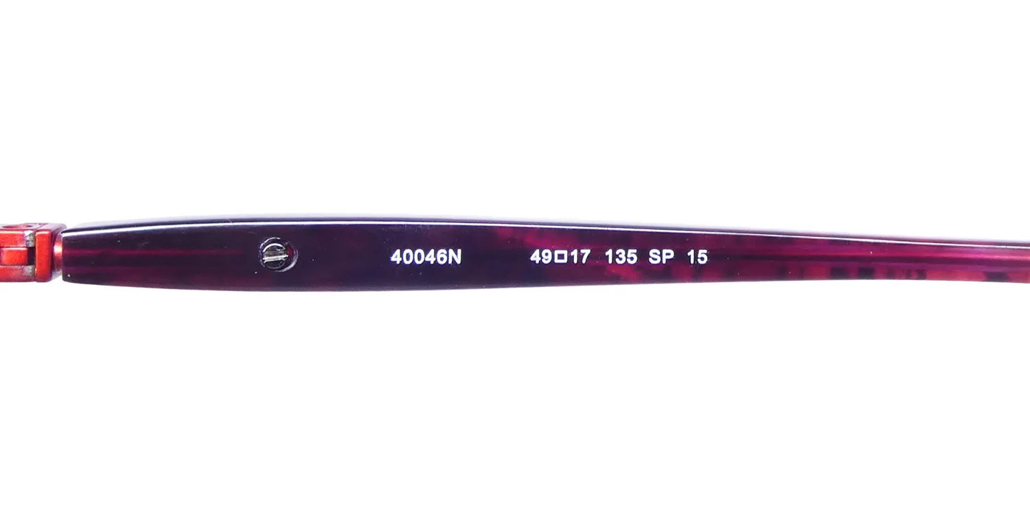 Morel Nomad 40046n sp15 Eyeglasses Red 49mm 7