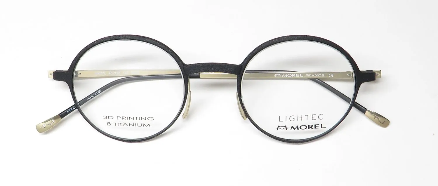 Lightec 30077l nd22 Eyeglasses Black 45mm 2