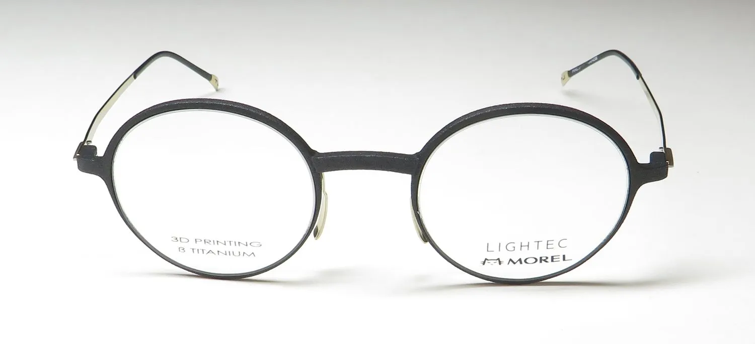 Lightec 30077l nd22 Eyeglasses Black 45mm 3