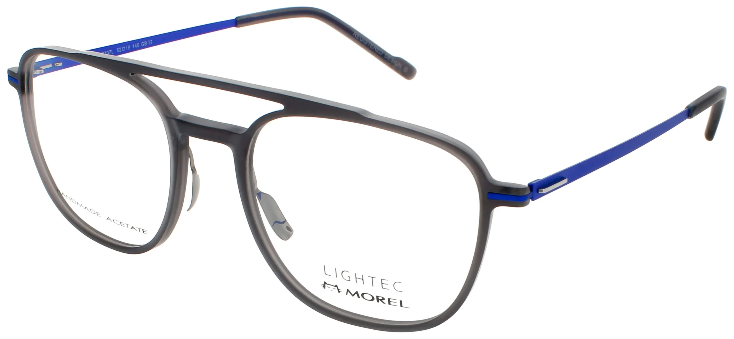Lightec 30107L-GB12-52 Eyeglasses 52mm Men