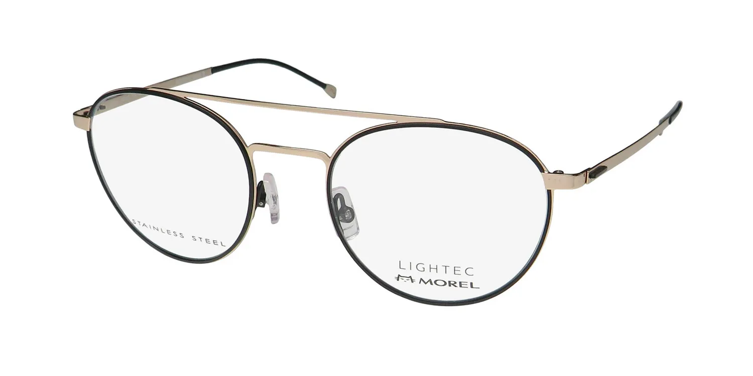 Morel Lightec 30093l nd10 Eyeglasses Black 50mm