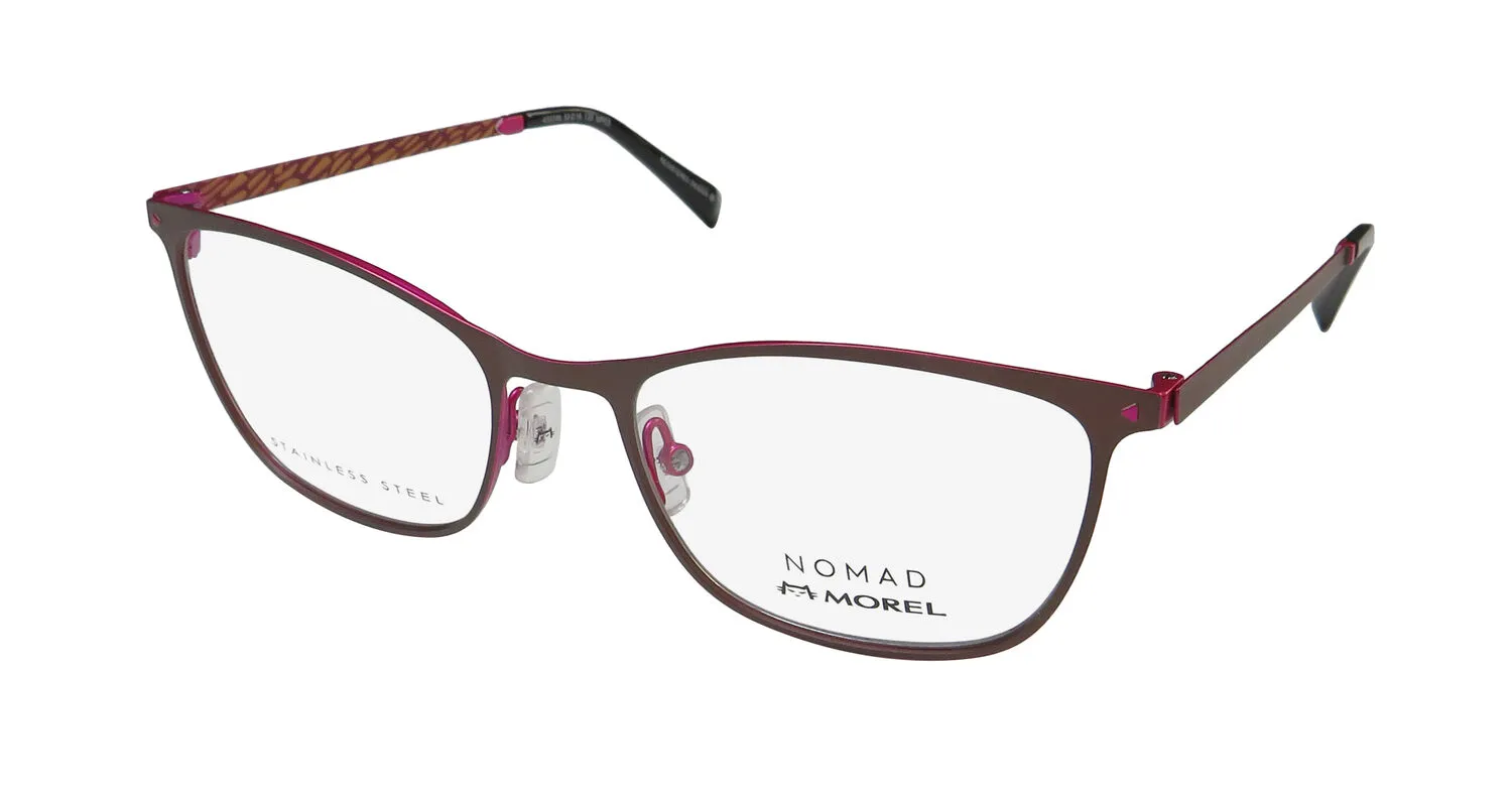 Morel Nomad 40074n mp03 Eyeglasses Matte Brown 53mm
