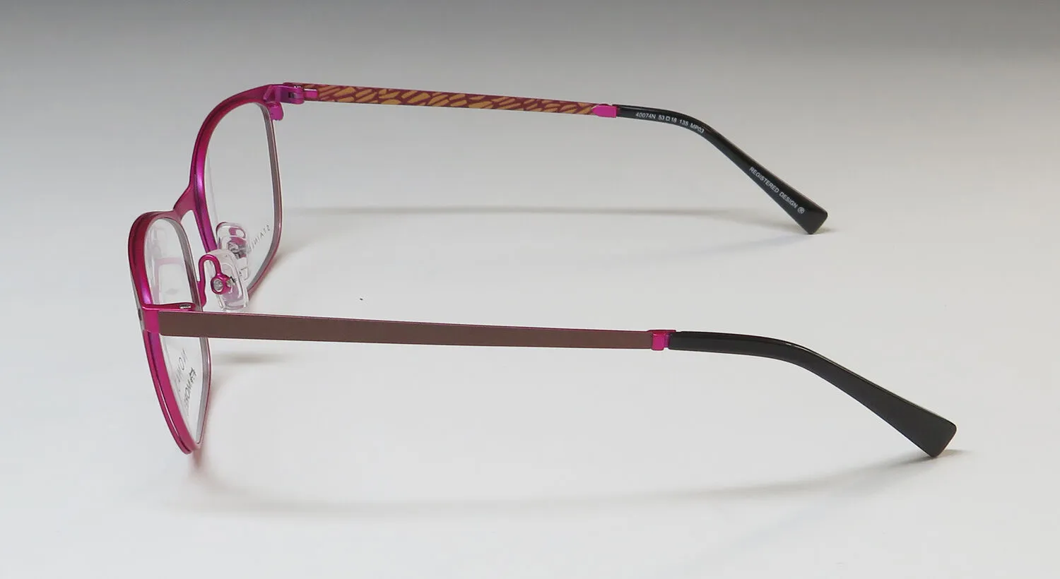 Morel Nomad 40074n mp03 Eyeglasses Matte Brown 53mm 4