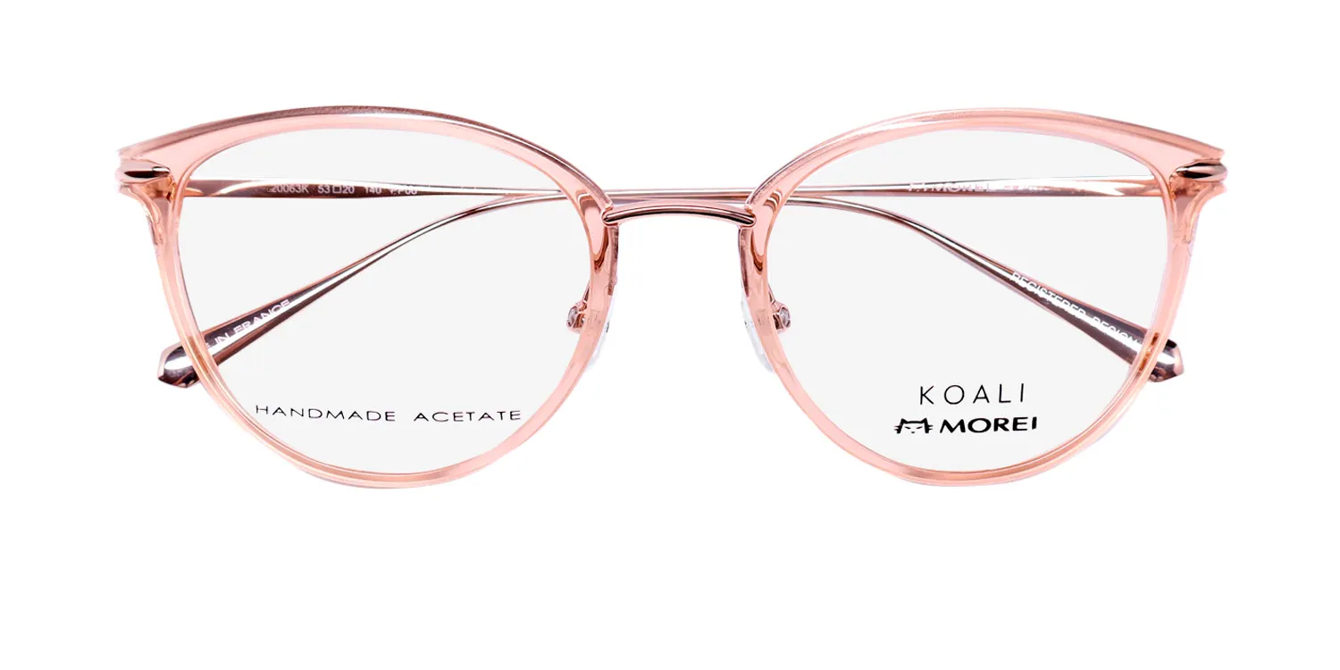 Morel Koali 20063k pp06 Eyeglasses Pink Crystal 53mm 2