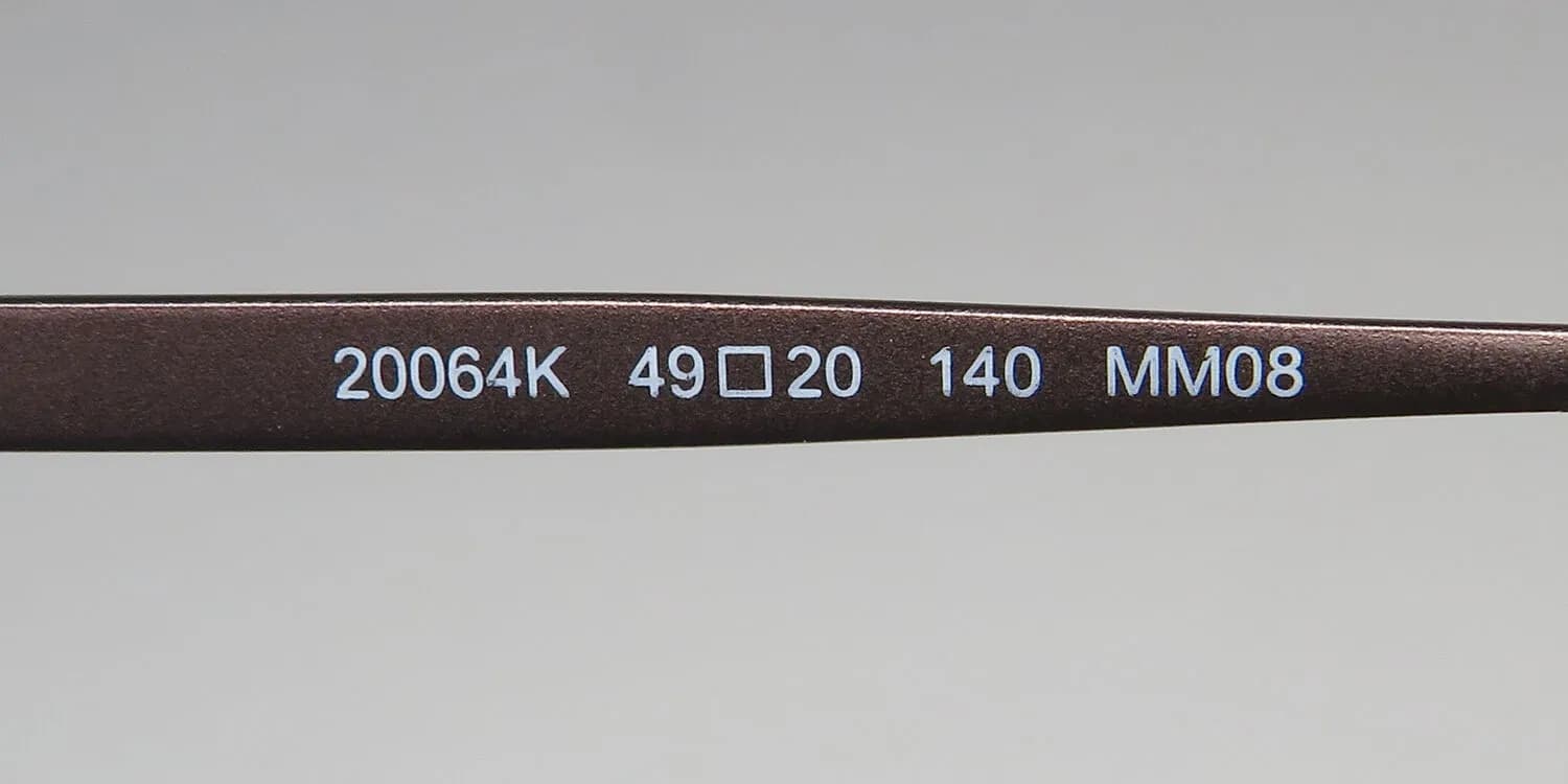 KOALI 20064k mm08 Eyeglasses Brown 49mm 7