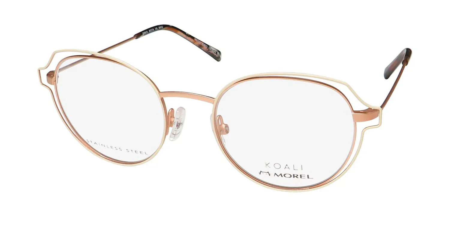 Morel Koali 20061k mp12 Eyeglasses Rose Gold 49mm