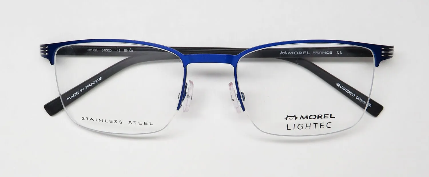 Morel Lightec 30129l bn08 Eyeglasses Blue 54mm 2