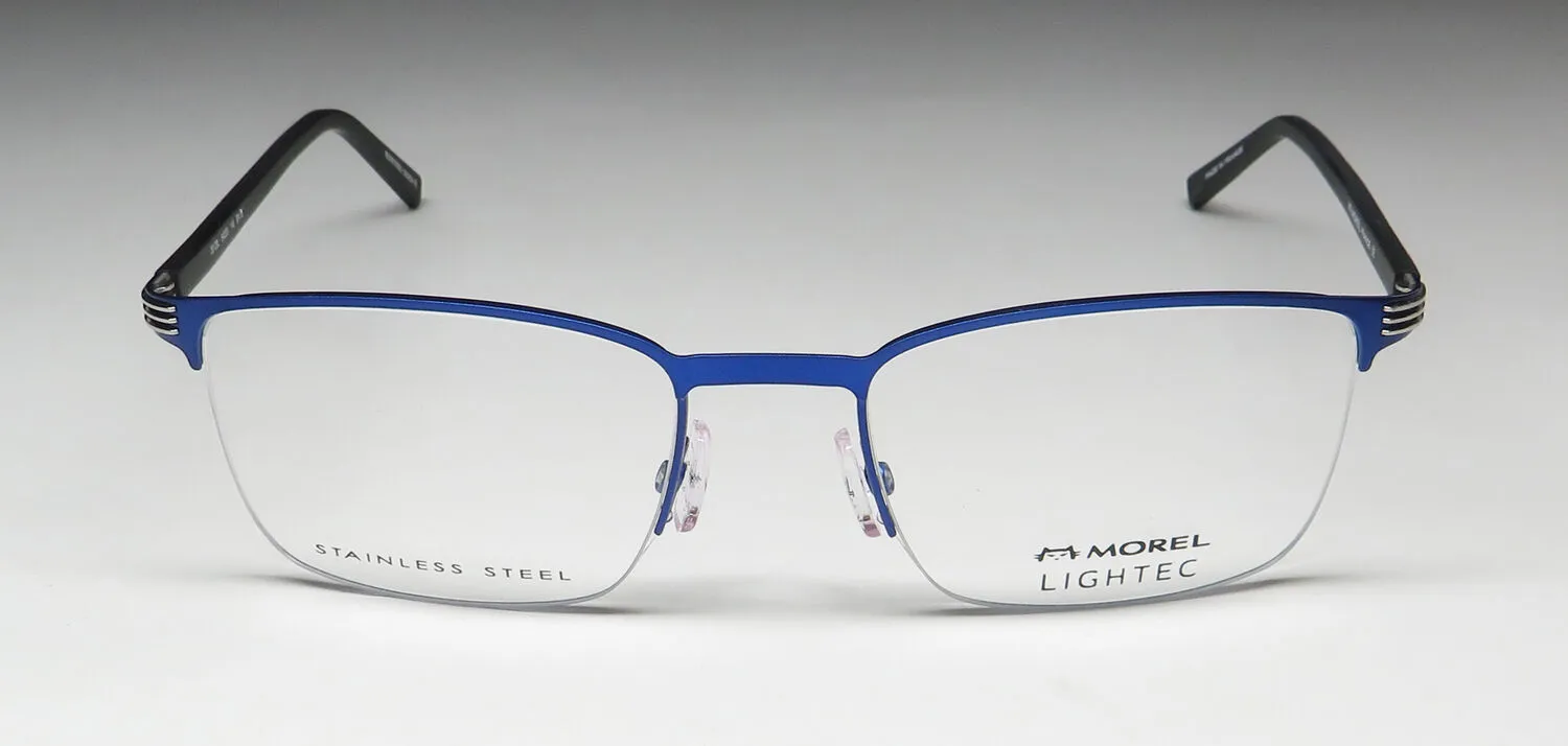 Morel Lightec 30129l bn08 Eyeglasses Blue 54mm 3