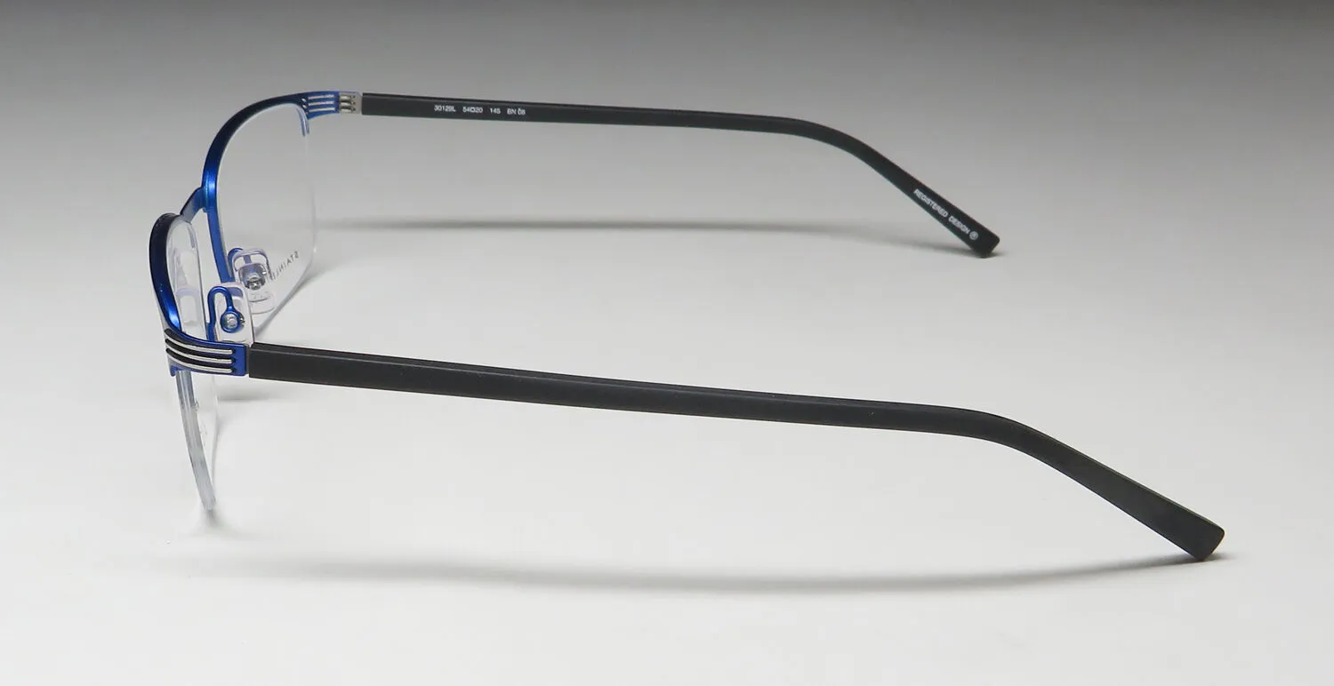 Morel Lightec 30129l bn08 Eyeglasses Blue 54mm 4