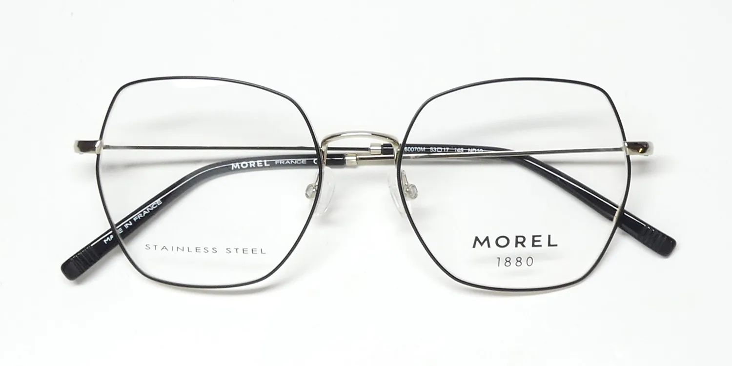 Morel 1880 60070m nd10 Eyeglasses Black 53mm 2