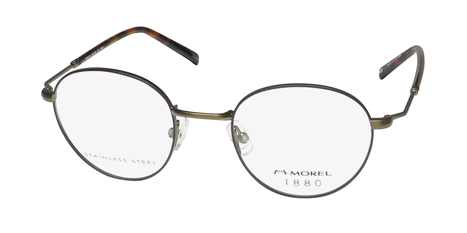 Morel 1880 60071m nd01 Eyeglasses Black 47mm Unisex