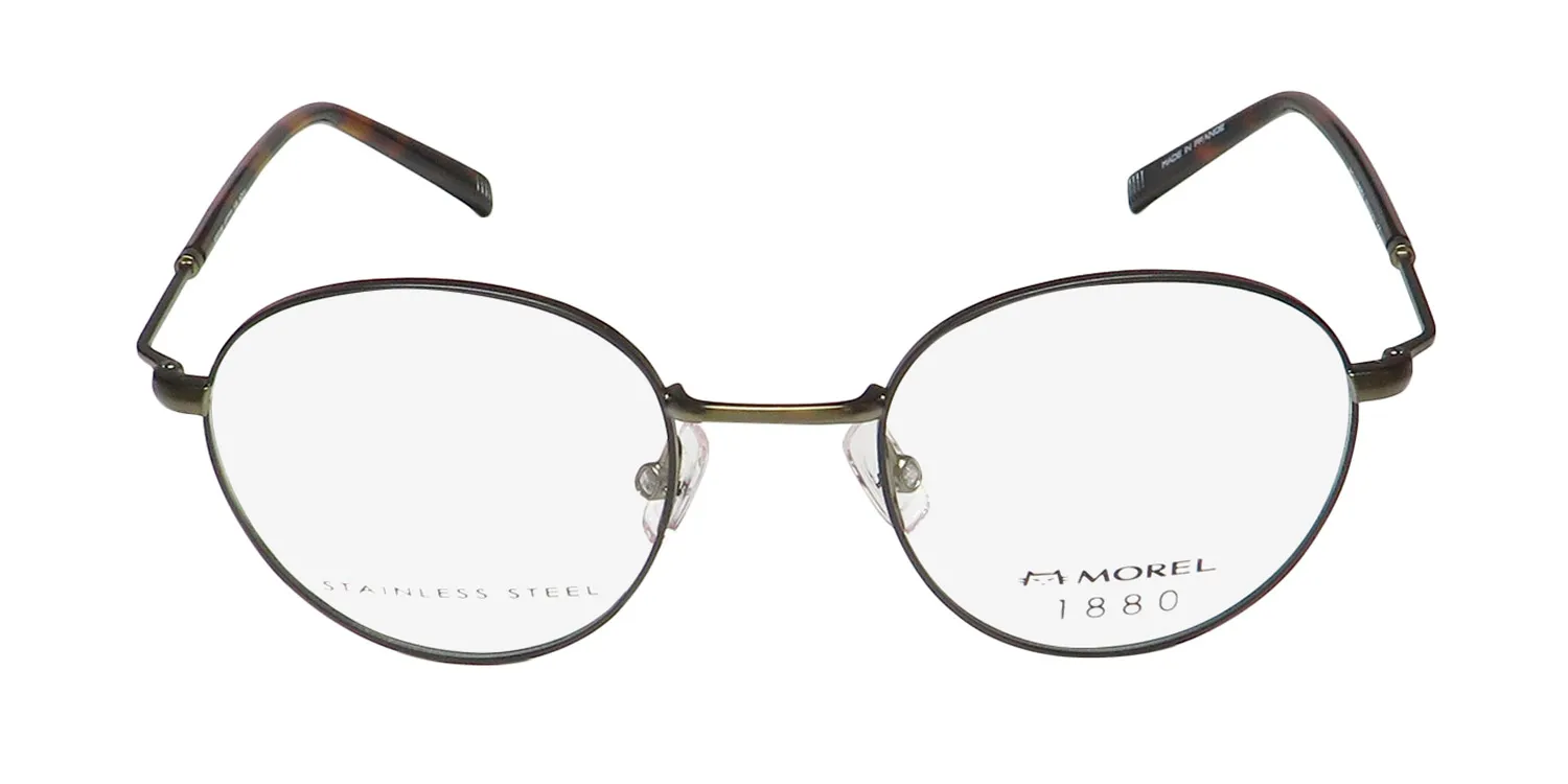 Morel 1880 60071m nd01 Eyeglasses Black 47mm Unisex 3