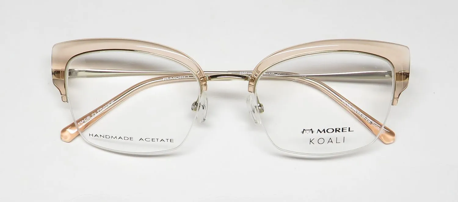 Morel Koali 20071k pd22 Eyeglasses Peach Crystal 52mm 2