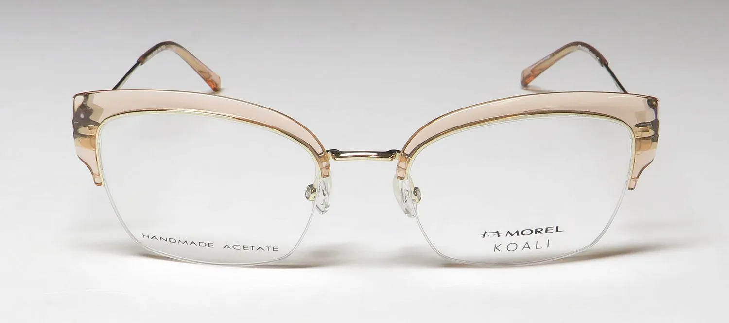Morel Koali 20071k pd22 Eyeglasses Peach Crystal 52mm 3