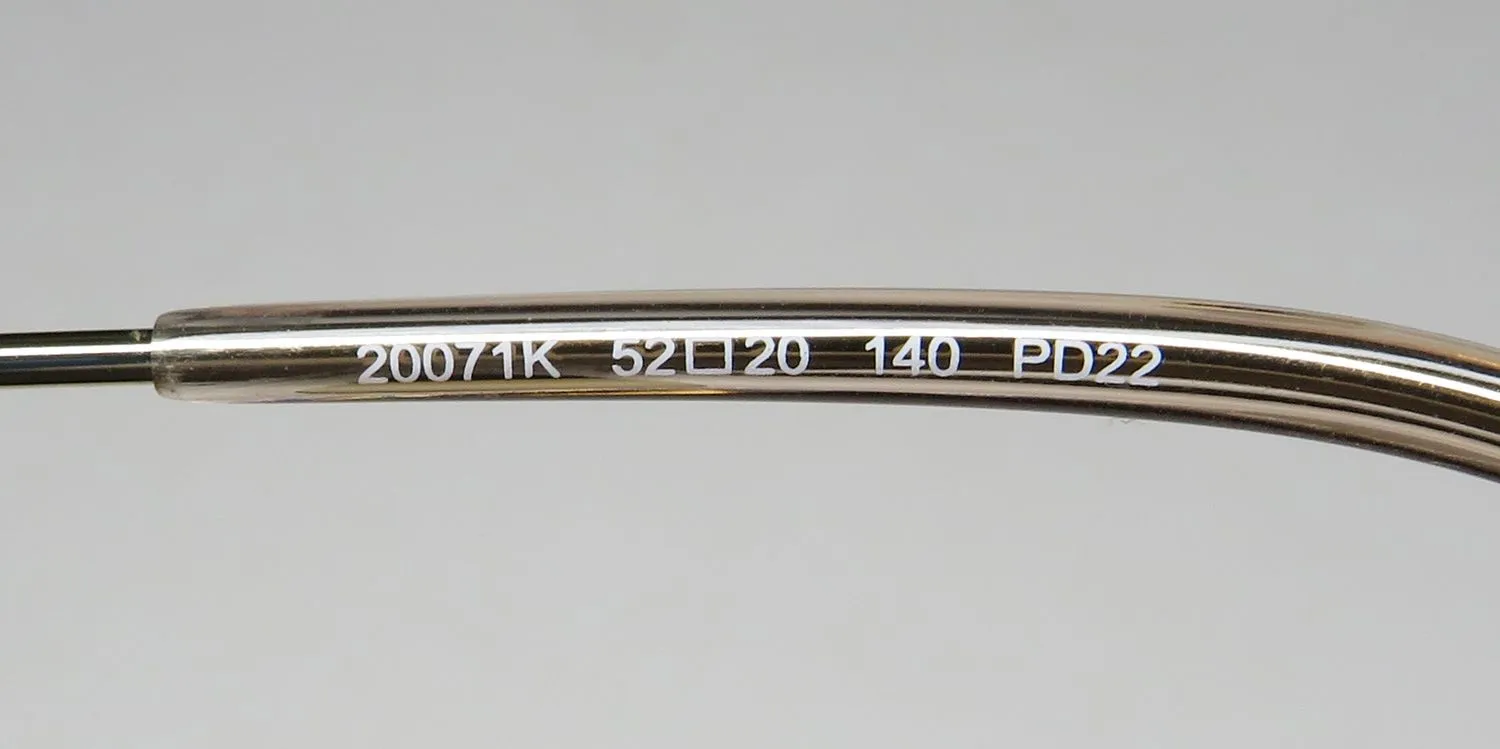 Morel Koali 20071k pd22 Eyeglasses Peach Crystal 52mm 7