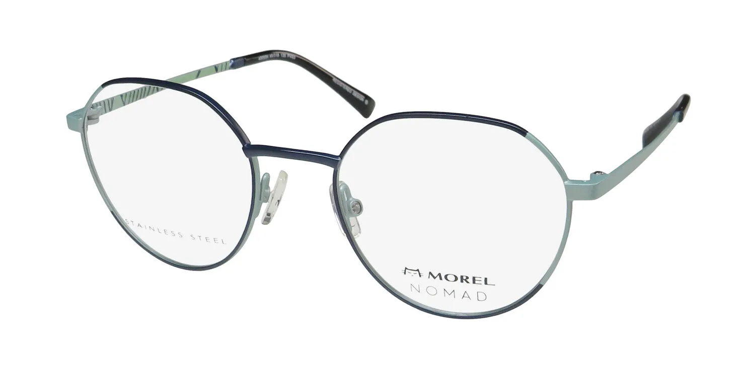 Morel Nomad 40090n pv03 Eyeglasses Blue 49mm Unisex