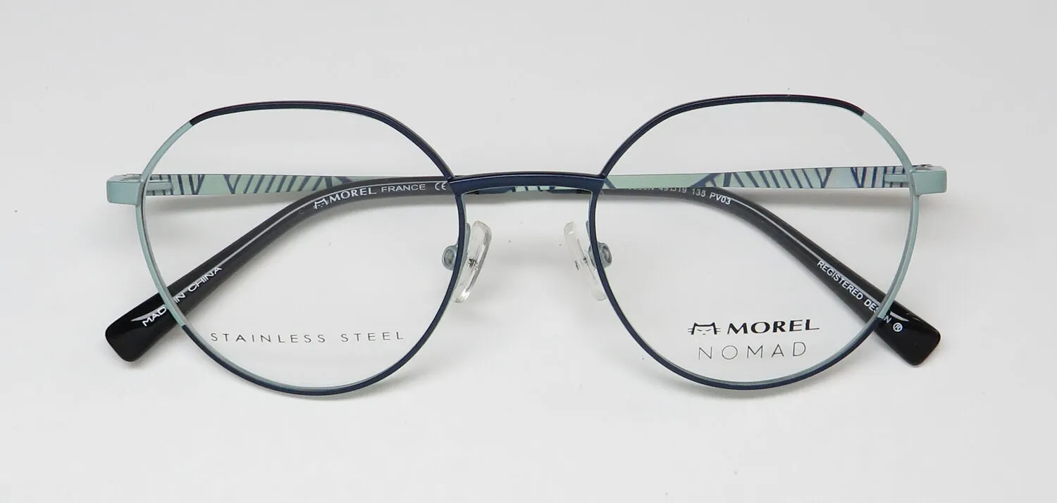 Morel Nomad 40090n pv03 Eyeglasses Blue 49mm Unisex 2