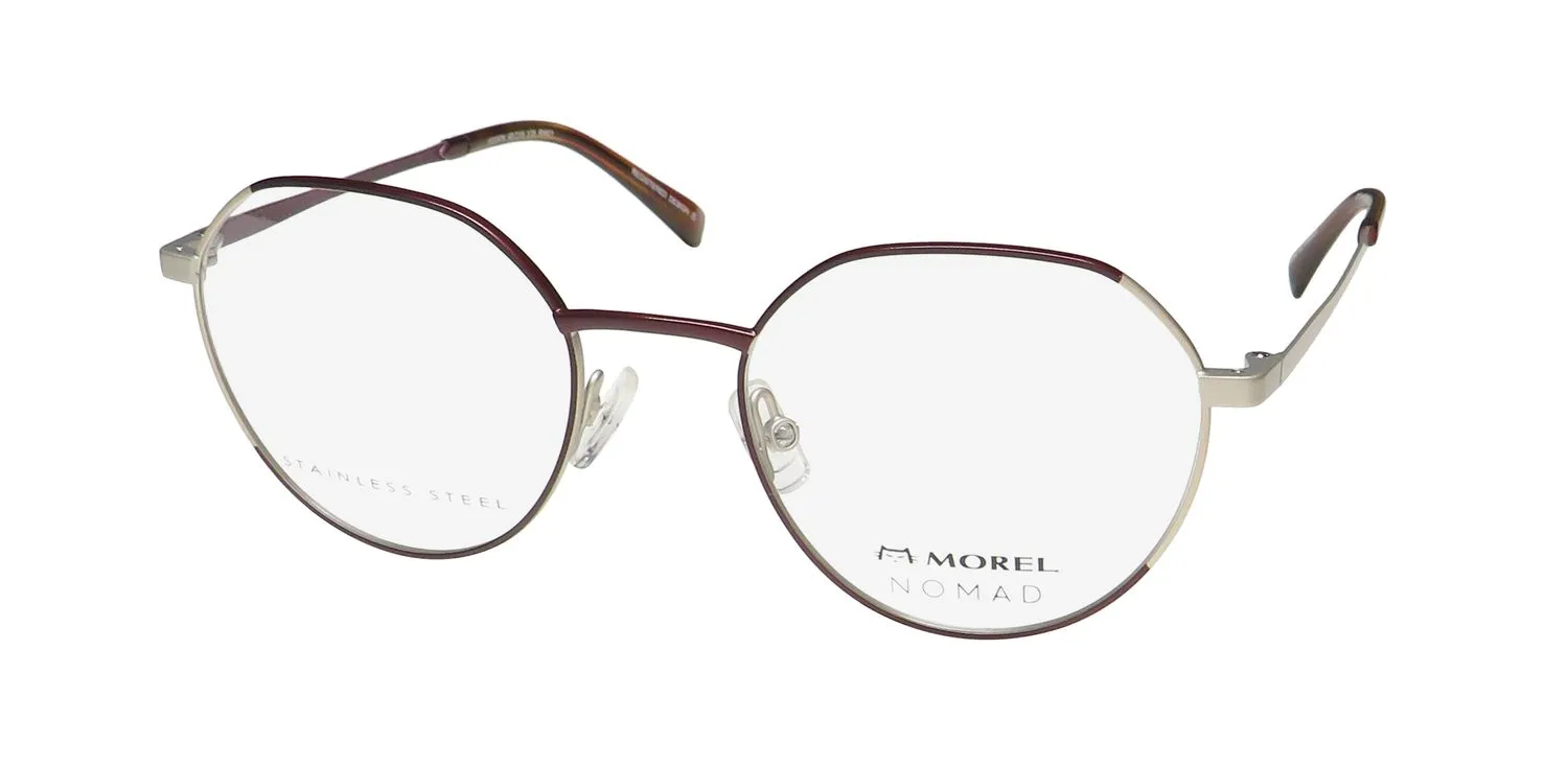 Morel Nomad 40090n rm01 Eyeglasses Burgundy 49mm Unisex