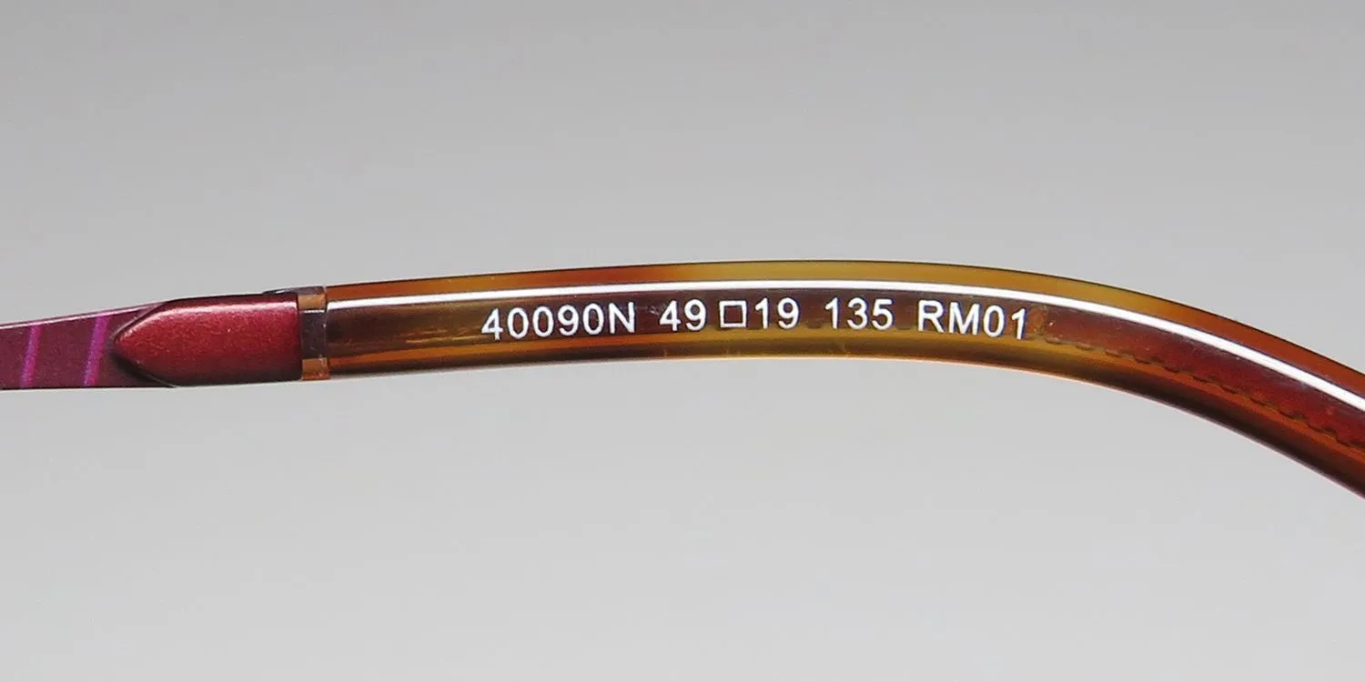Morel Nomad 40090n rm01 Eyeglasses Burgundy 49mm Unisex 7
