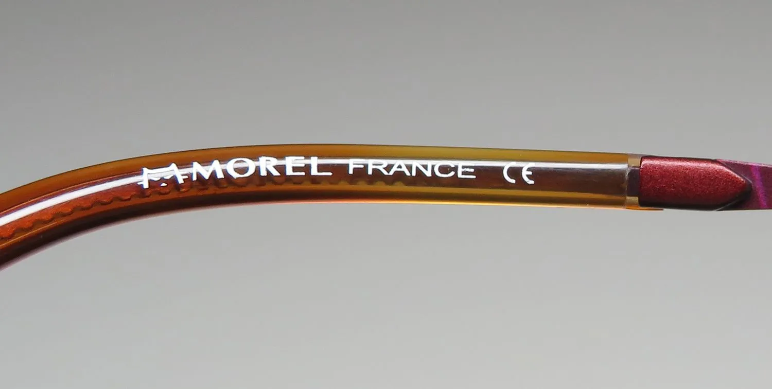 Morel Nomad 40090n rm01 Eyeglasses Burgundy 49mm Unisex 8