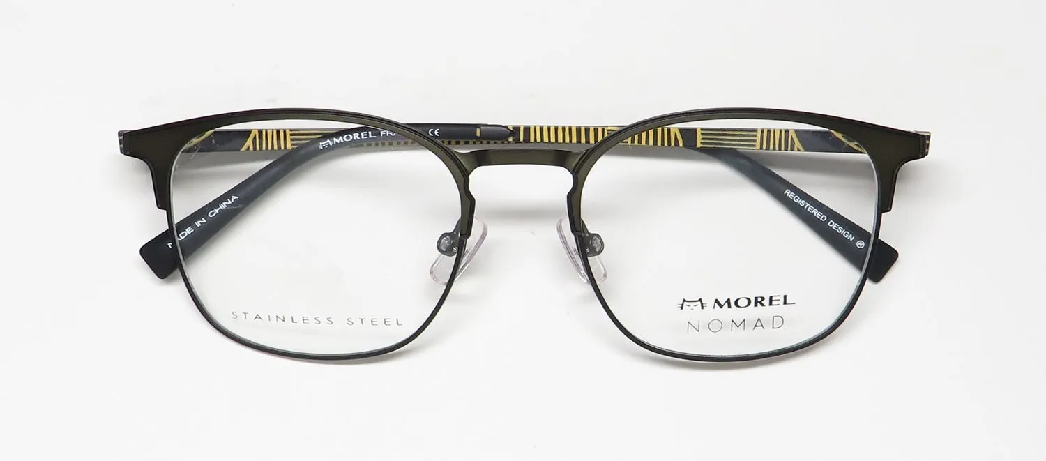 Morel Nomad 40094n vn02 Eyeglasses Olive Green 51mm Unisex 2