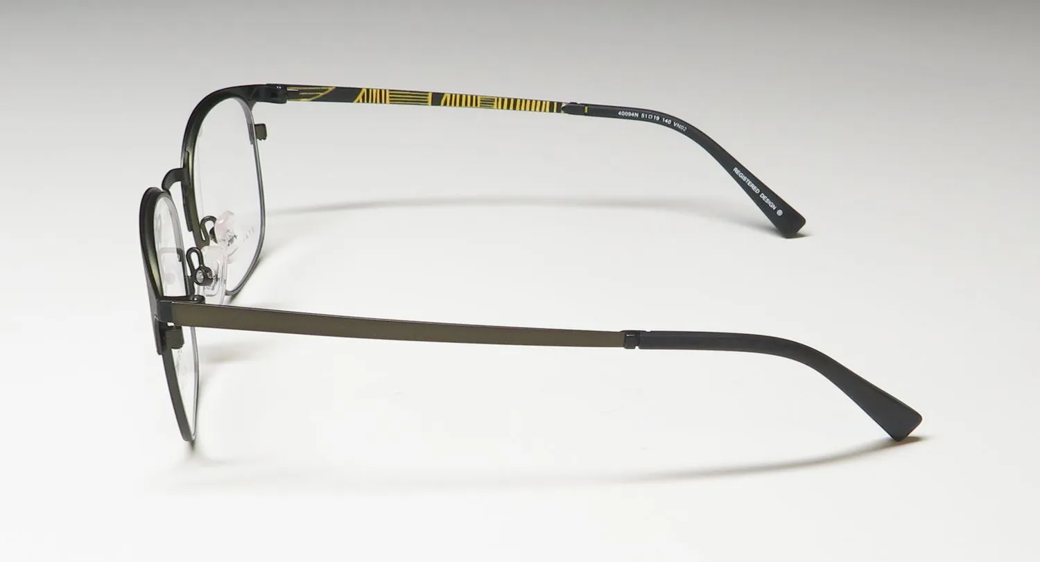 Morel Nomad 40094n vn02 Eyeglasses Olive Green 51mm Unisex 4