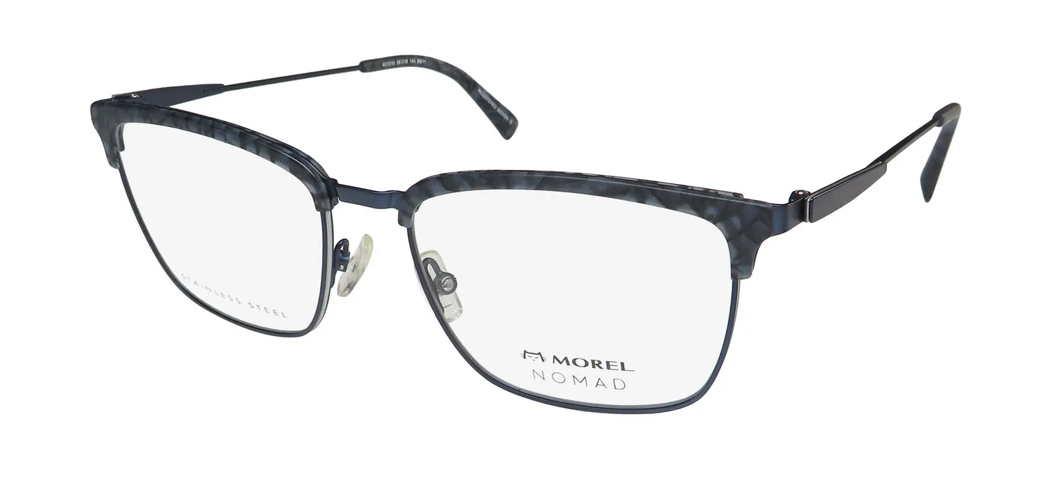 Morel Nomad 40101n bb11 Eyeglasses Blue 56mm