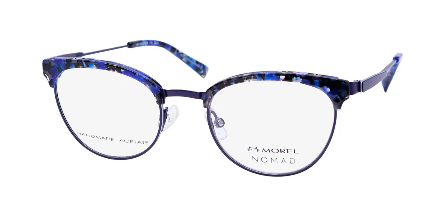 Morel Nomad 40102n bb03 Eyeglasses Blue 49mm