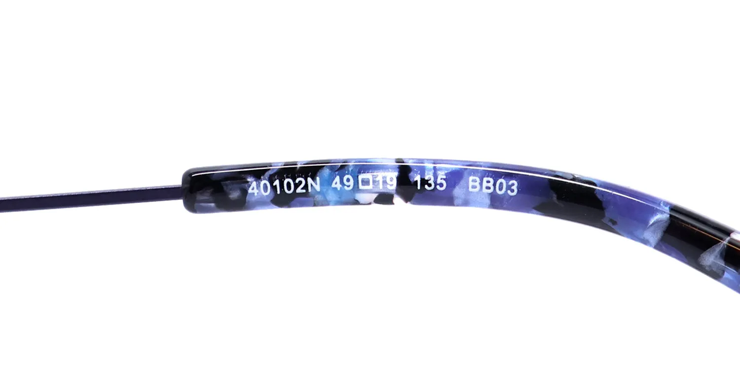 Morel Nomad 40102n bb03 Eyeglasses Blue 49mm 7