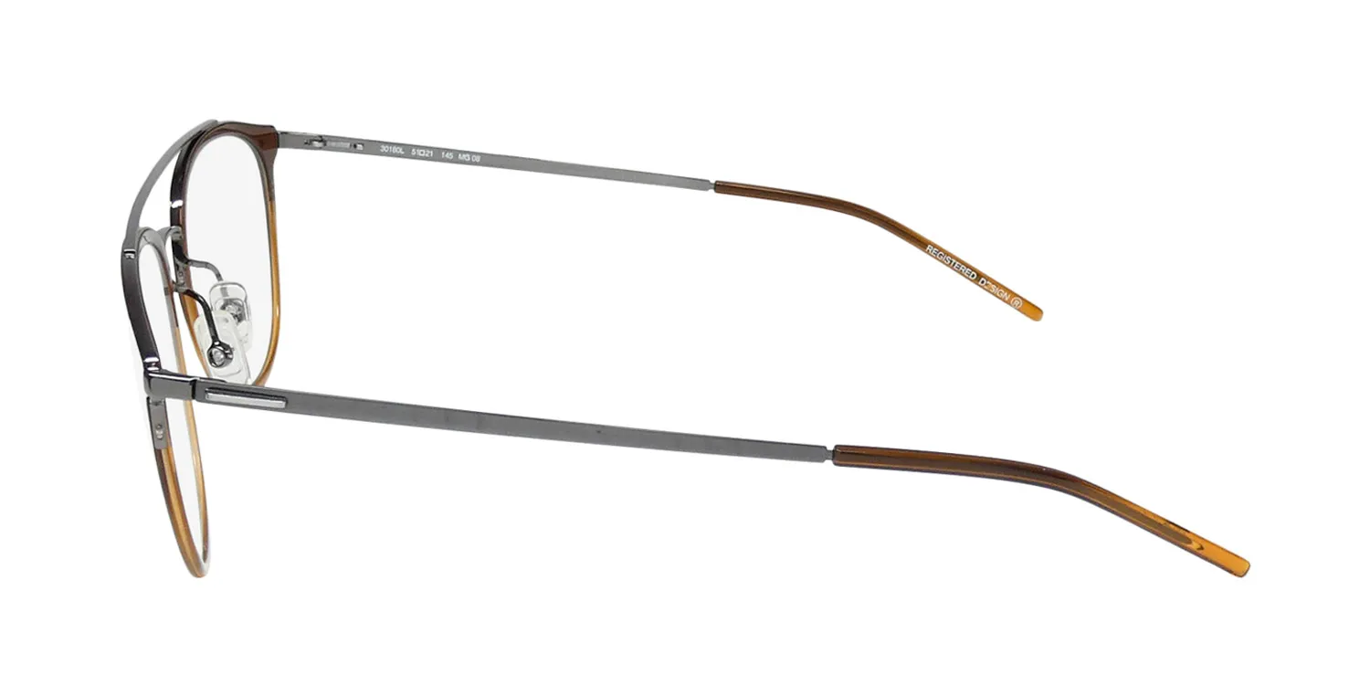 Morel Lightec 30180l mg08 Eyeglasses Brown Gradient 51mm 4