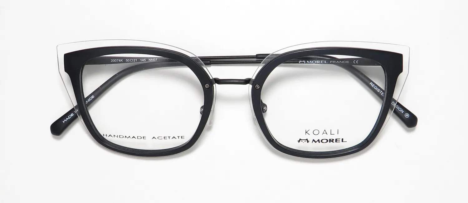 KOALI 20074k nn07 Eyeglasses Matte Black 50mm 2